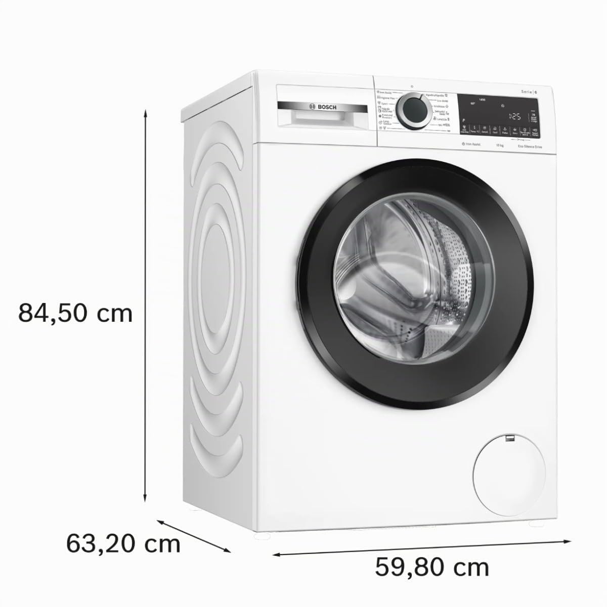 Lave-Linge Bosch Serie 6 10Kg 1400RPM Blanc - WGG254ZEES