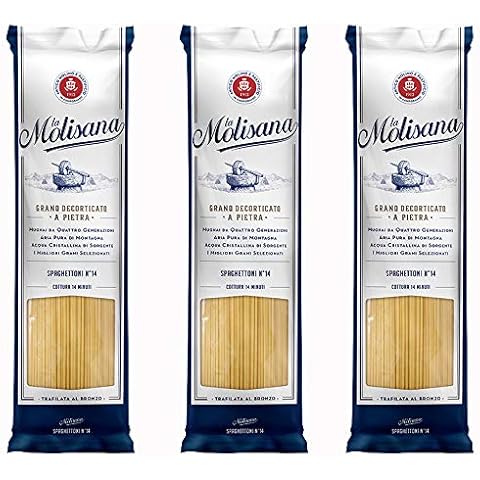 La Molisana Bronzed Spaghettoni Pasta 3 x 500g Cover