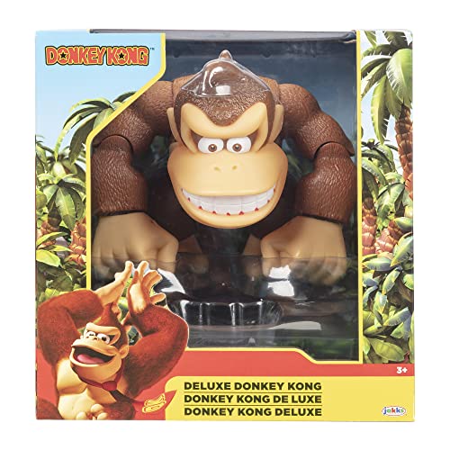 Super Mario Nintendo 6' / 15 cm große Donkey Kong Actionfigur mit beweglichen Funktionen, ideal zum Spielen und Ausstellen für Kinder und Sammler ab 3 Jahren