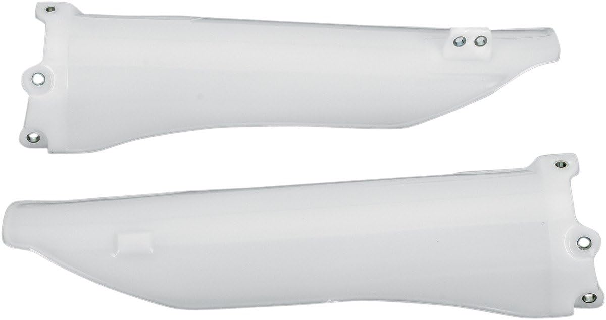 UFO KA03778280 Replacement Plastic (FOR KAWASAKI FORK COVER,KXF ''06 WHITE)