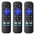 (3 Pack) Replacement Remote for Roku-TV-Remote,Compatible for All Onn-Hisense-TCL-Westinghouse-Sharp-Philips-Element Roku TV Remotes