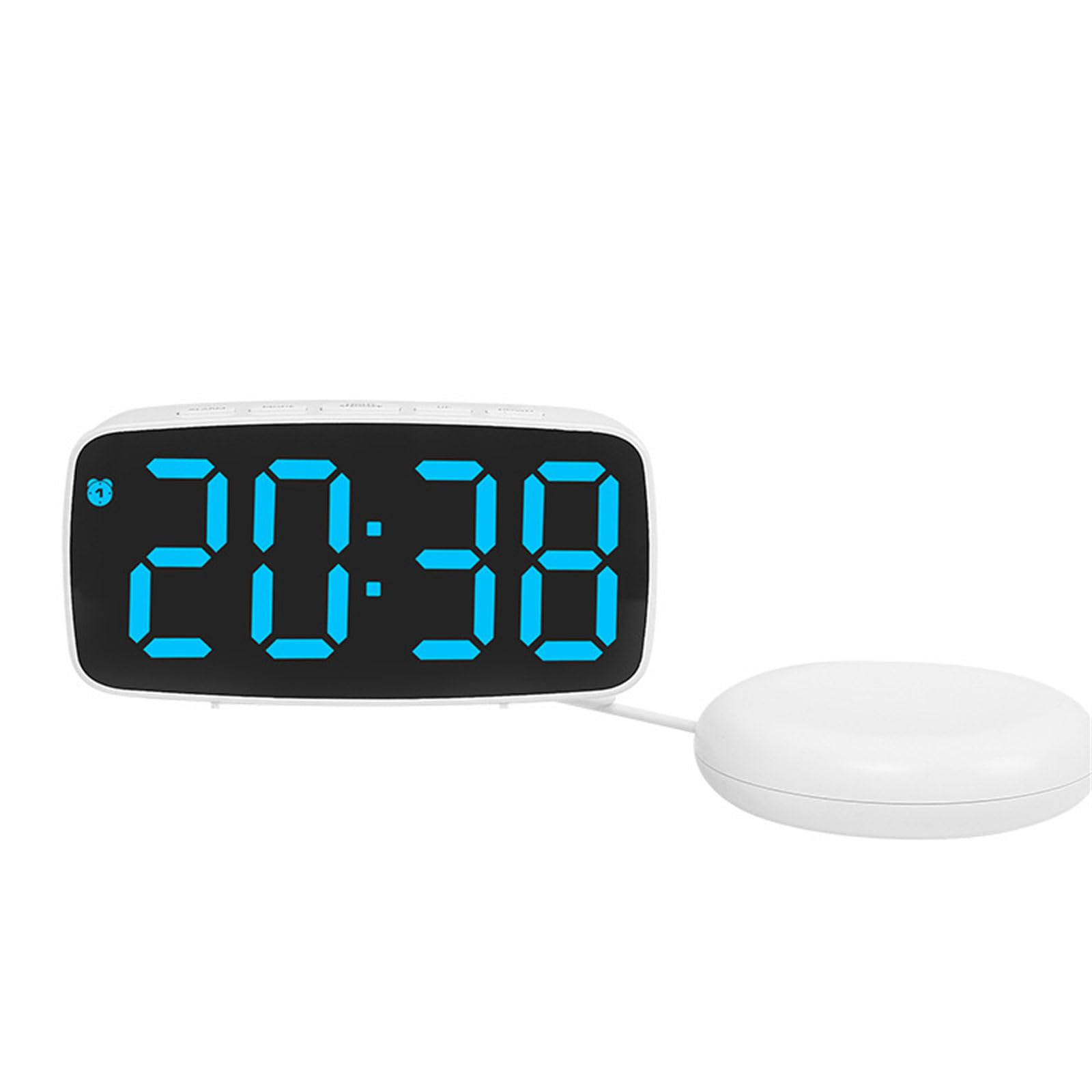 Kalttoy B Contemporary Digital Clock Rightness Voice Activated Alarm Temperature Sensoring Edroom Decoration Alarm Clock