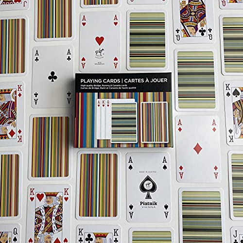 Piatnik - Doppio Mazzo di Carte da Bridge, Motivo