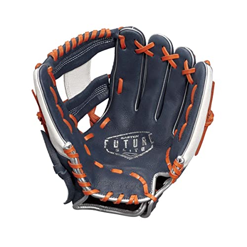 Gant de baseball 11 pouces Easton Future Elite en bleu marine pour gaucher