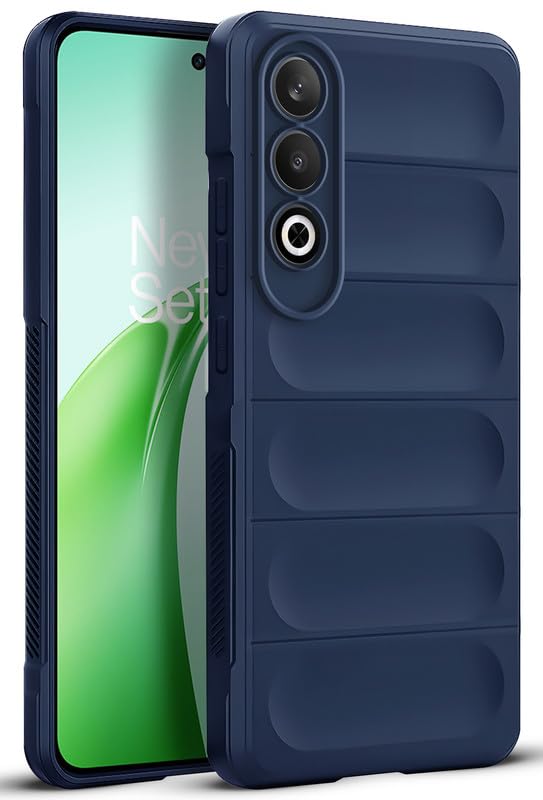 Mr.case Liquid Soft Silicone Case for OnePlus Nord CE 4 5G | Comfort Grip Soft Touch Matte TPU | - Blue