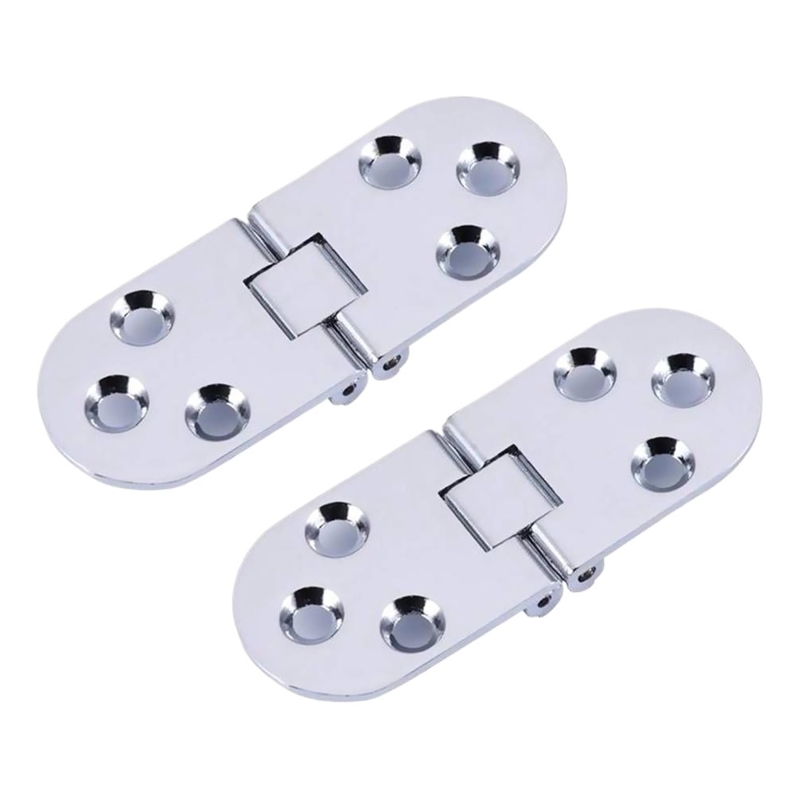 Kdhcvkz Color 2 2Pcs Zinc Alloy Hinges 180 Degree Cabinet Door Hinge(Color 2)