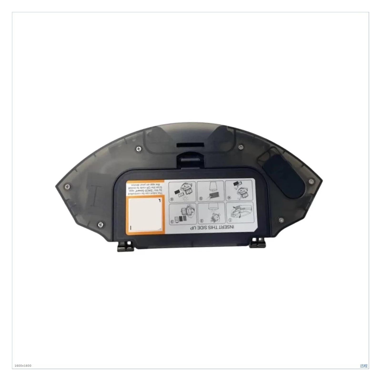 JIYUTQQ parts 2-in-1 Water Tank Dust Box, Compatible for Laresar Clean L6 Nex, 4 in 1 Robot Vacuum accessories