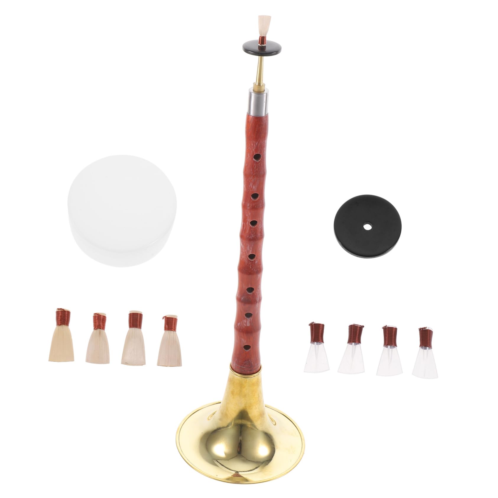 LIFKOME 1Set Professional Instrument for Beginners and Experts C Key National Musical Instrument for Practice Lightweight and Durable for Teaching and Performances