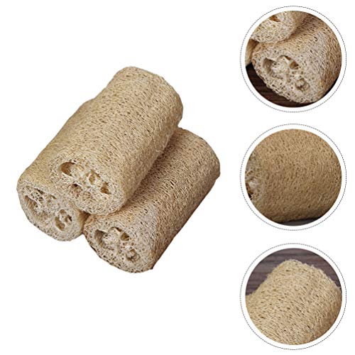 POPETPOP 3Pcs Hamster Mastigar Brinquedos Bucha Natural Roendo Trata a Ranger Os Dentes Brinquedos p