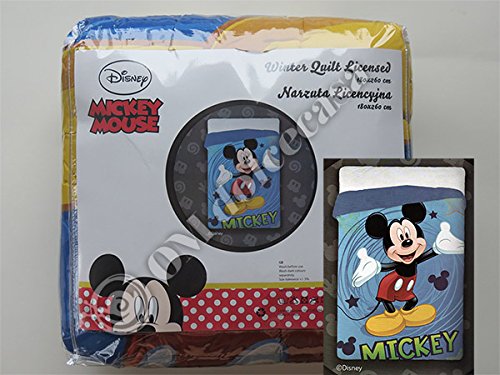 Couette 1 place Impression numérique Disney Mickey Souris