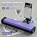Padieoe Tattoo Stencil Printer with 10Pcs Transfer Paper - Bluetooth, Wireless, 2000mAh - Portable Thermal Printer Machine for Tattooist- 11.5x2.6x1.8in - Purple