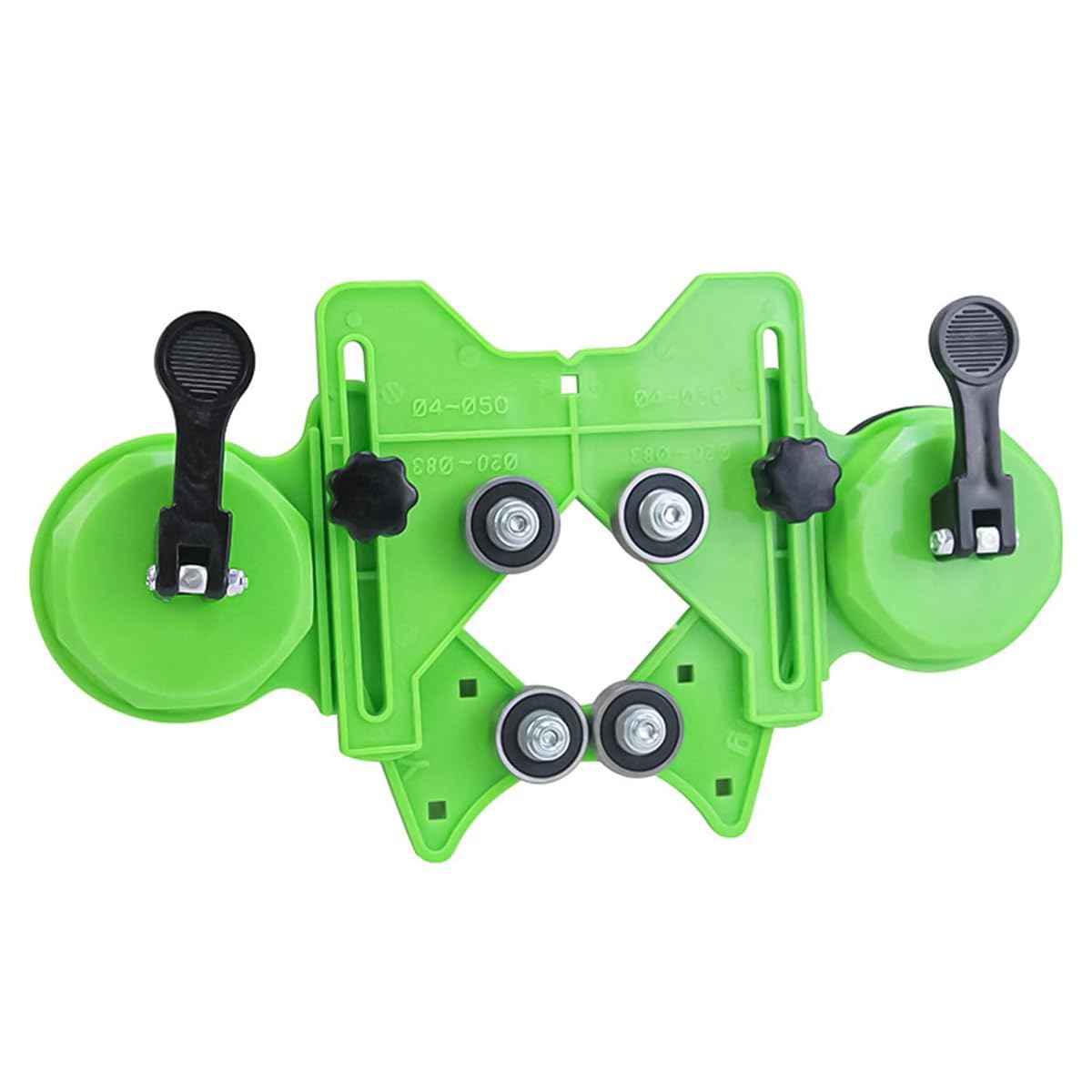 Namvo Drill Bit Hole Saw Guide, 4-83 mm Adjustable Centering Locator Holder with Vacuum Suction Base Sucker for Ceramic Glass Marble