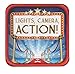 Produktbild Creative Converting Hollywood Lights Speiseteller, quadratisch, 22,9 cm, Rot/Blau/Weiß