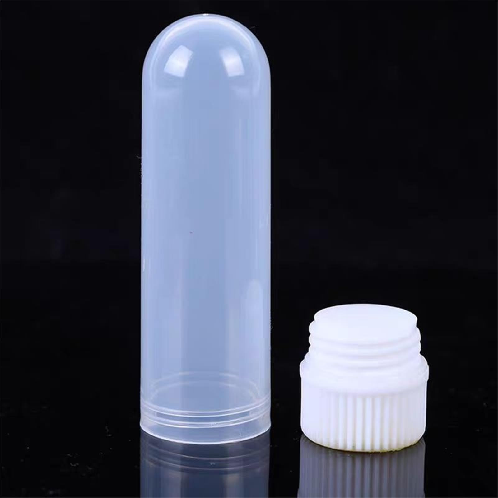 10 unids/Lote 30ml Tubo de plástico Cubierta Espiral Interior con Junta de Silicona Tubo de centrífuga de plástico Tubo de Muestra Vial