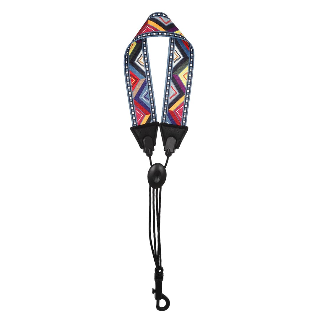 RuiJOTWAT Saxophone colored neck strap Alto tenor alto treble saxophone polyester strap saxophone strap Colored diagonal