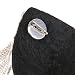 1Par Tableros Hombro Charretera Remache Cadena Eslabones Borla Roca Insignia