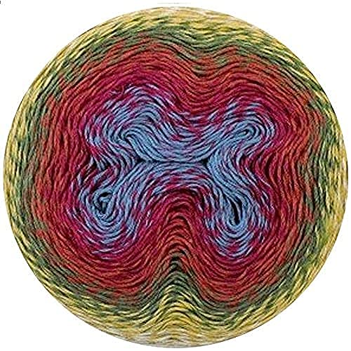 Scheepjes Whirl Lana, Cotton, Rhubarb Bumble Cover