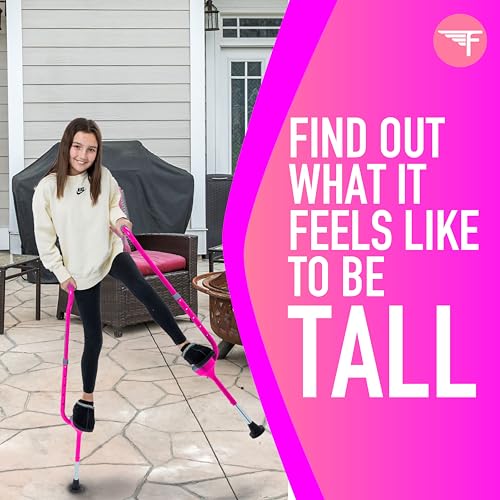 image for Flybar Maverick Walking Stilts for Kids Ages 5 +, Weights Up to 190 Lb