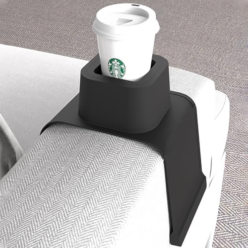vodvob Couch Cup Holder, Anti-Spill Sofa Cup Holder Silicone Couch Coaster, Suitable for Sofa...