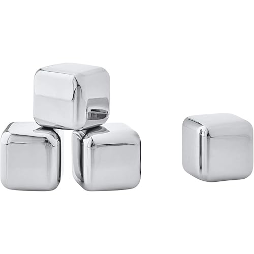 Blomus 4 Piece Stainless Ice Cubes Set, One size