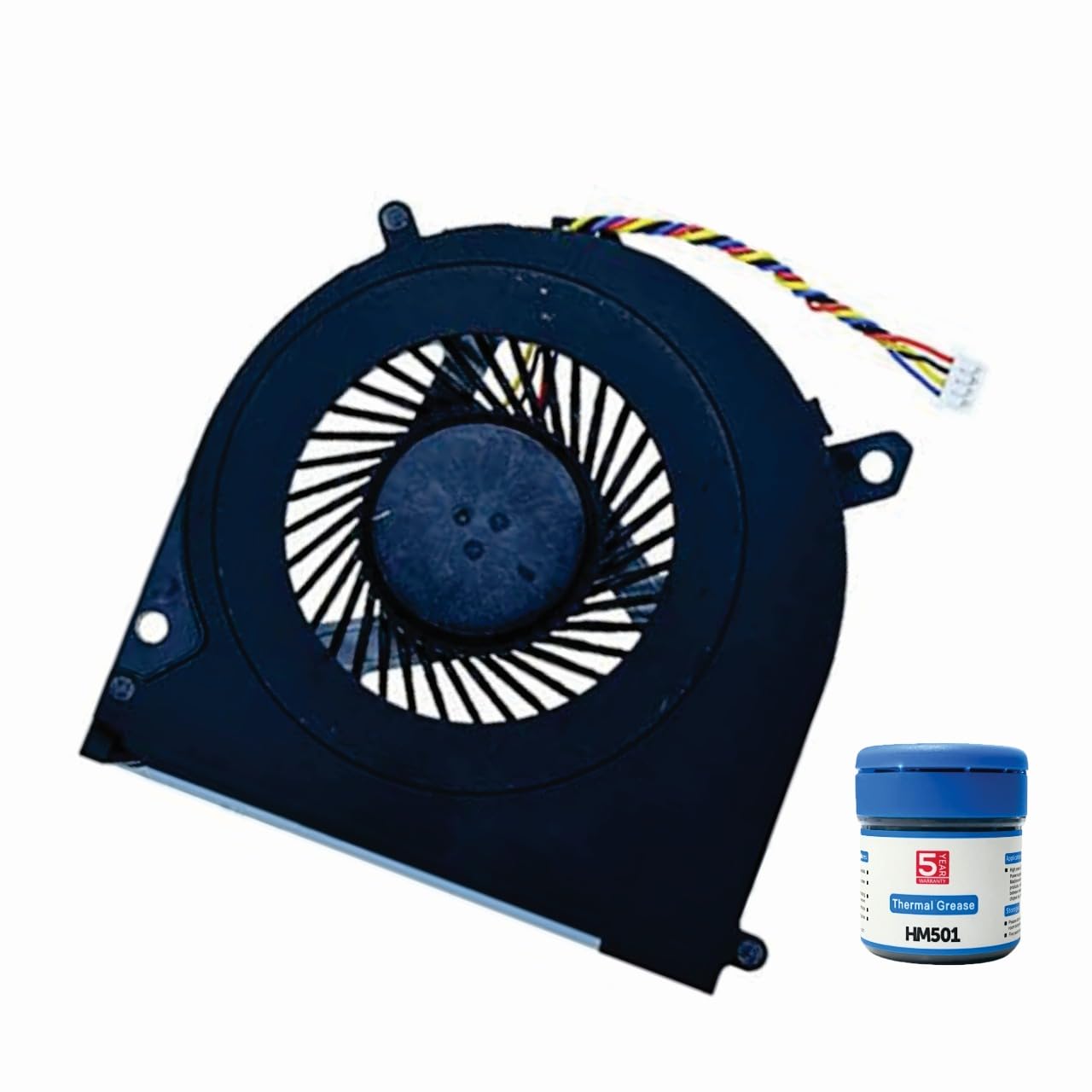 Replacement Internal CPU Cooling Fan for HP Elitebook 840 G1 840 G2 845 G2 850 G1 850 G2 855 G2 Laptop DC5V 0.5A Comes With MH501 Thermal Greasen (Cooling paste)-image-5