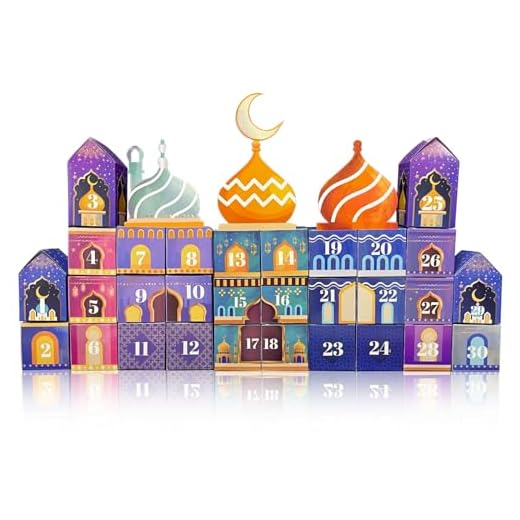 Calendrier Ramadan Pour Enfants, Decoration Ramadan 2024, Deco Ramadan 2024, Eid Mubarak Decoration Interieur Maison Salon Chambre Table, Idee Cadeau Musulman