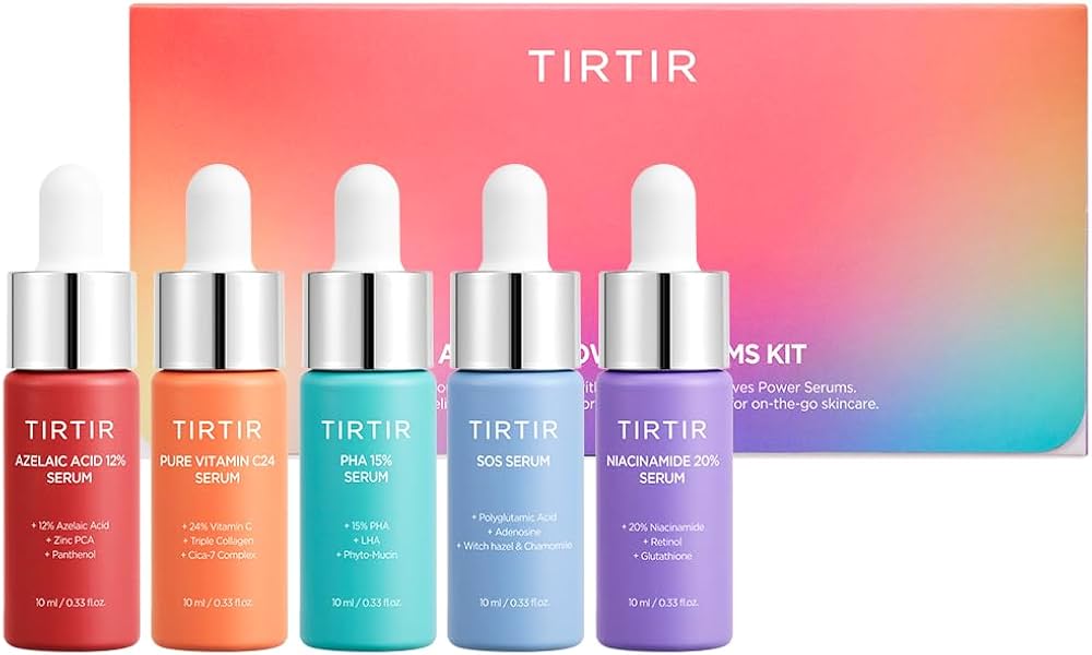 TIRTIR 美容液 セット Amazon.com: TIRTIR 5 Actives Power Serums Kit – Korean Skin Care