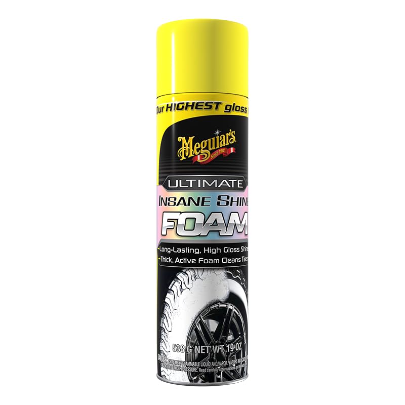 Meguiars G210419 Tire Foam Hogh Gloss 19 Ounce