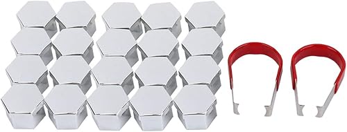 Miniatura 2 de Herramientas de reparación de neumáticos y ruedas, 20Pcs Rueda Lug Tuerca Perno Hub Tornillo Cubierta Neumático Decoración Protectora con