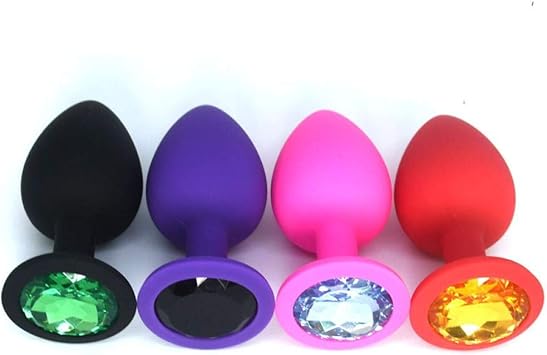 Butt Plug Silicona Butt Plug Con Color aleatorio Cristal ...