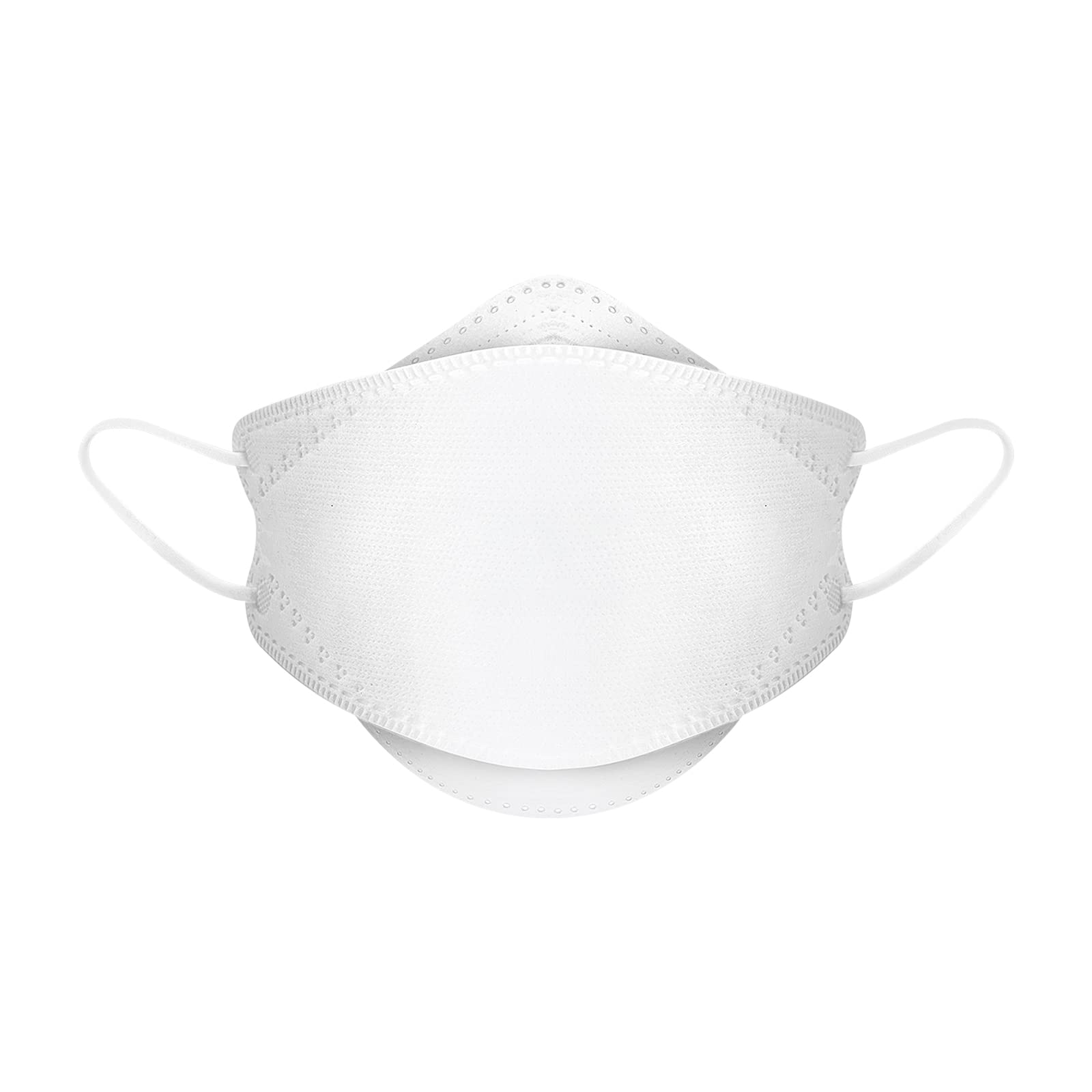 WWDOLL KN95 Face Mask - 25 Pcs Breathable 3D Design Safety Masks, Dispoasable Masks Respirator for Protection - KN95 958 White