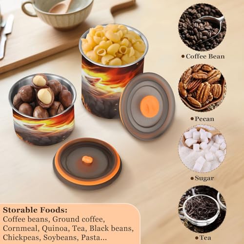Lata hermética para café acero inoxidable 500 ml miniatura 5