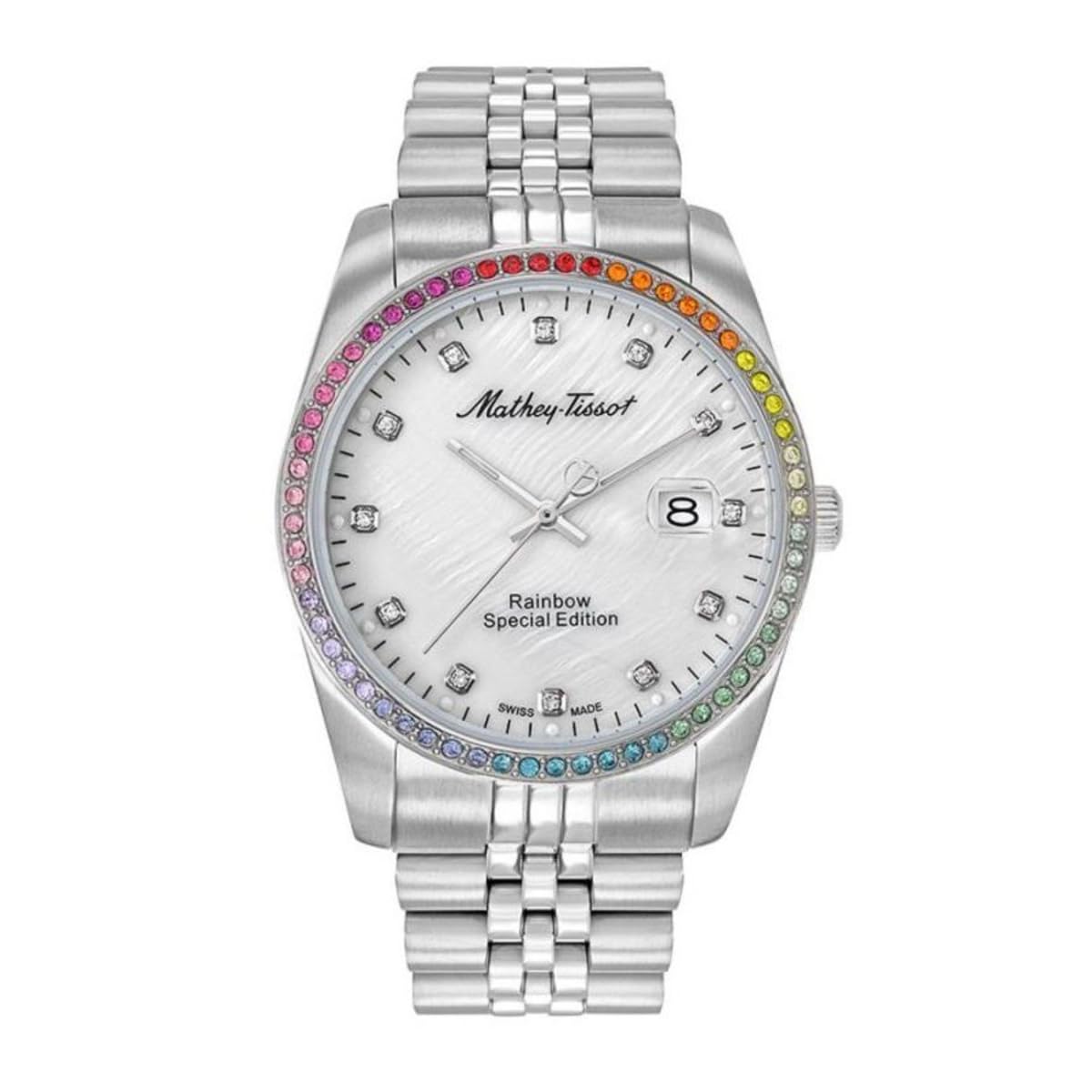 Mathey-Tissot Stainless Steel White Dial Analog Watches for Men-H809Aqi (B0C8N8N62M) Amazon Price History, Amazon Price Tracker