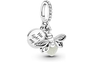 Pandora Glow-in-the-Dark Firefly Dangle Charm