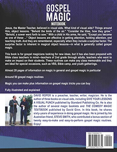 Gospel Magic Notebook: For gospel magicians, Bible class teachers, and others interested in amazing object lessons - Image 2