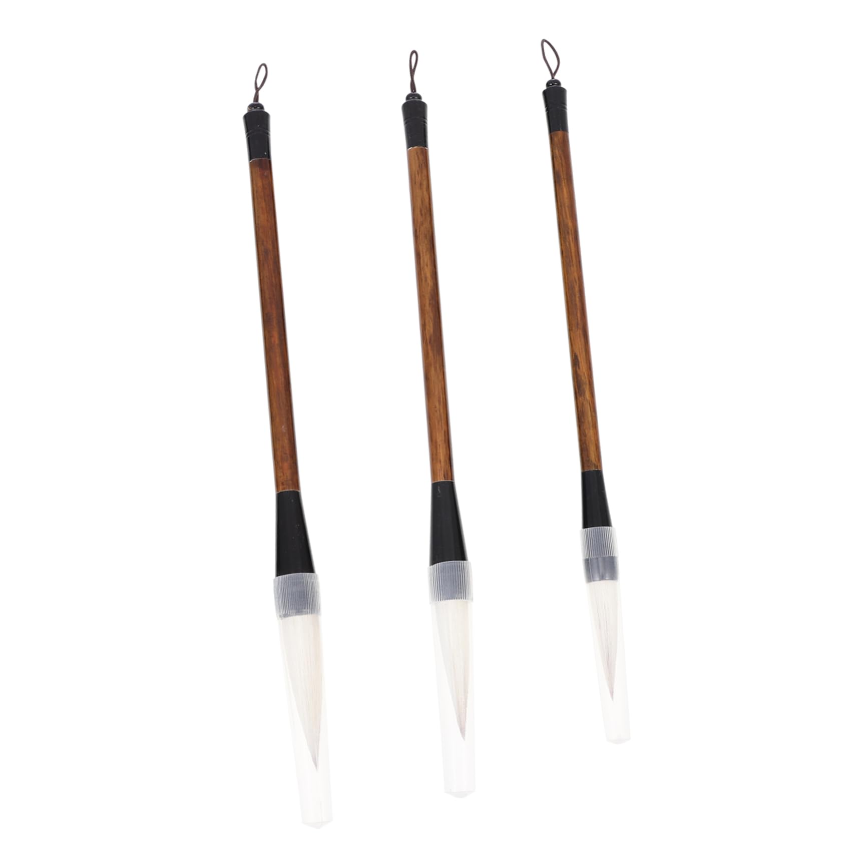 ERINGOGO 3Pcs Calligraphy Brush Professional Writing Brushes for Beginners and Students Durable Comfortable Grip for Calligraphy Art and Painting