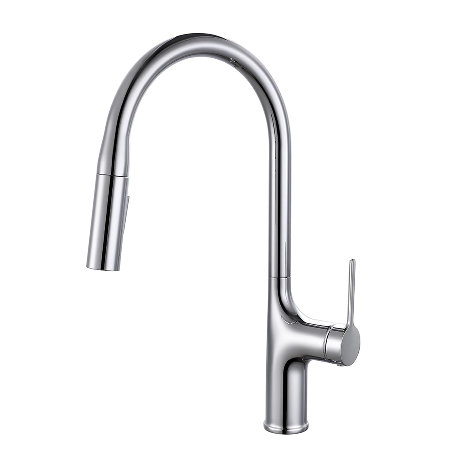 BHFPFZA Stainless Steel Kitchen Sink Faucet Mixer Tap Swivel Single Lever Design Bathroom Tap with Fittings Plating h Modern Kitchen Upgrade