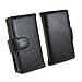 Tuff Luv Faux Leather Case Cover for Fiio X3 III (3rd Gen) Mp3 (Inc. Screen Protector) - Black