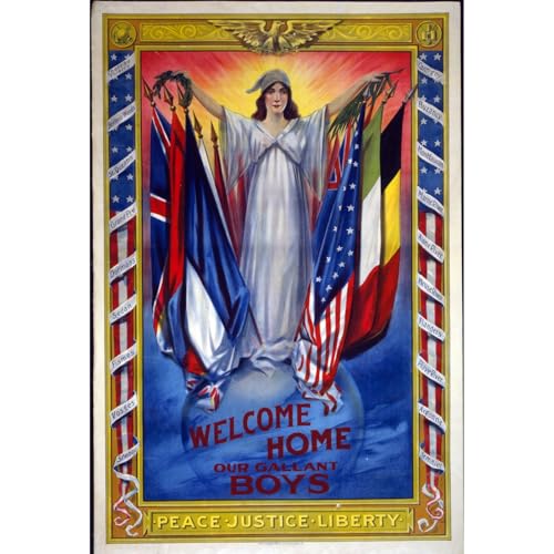 Toile Welcome Home décoration artistique pour bureau ou chambre chic