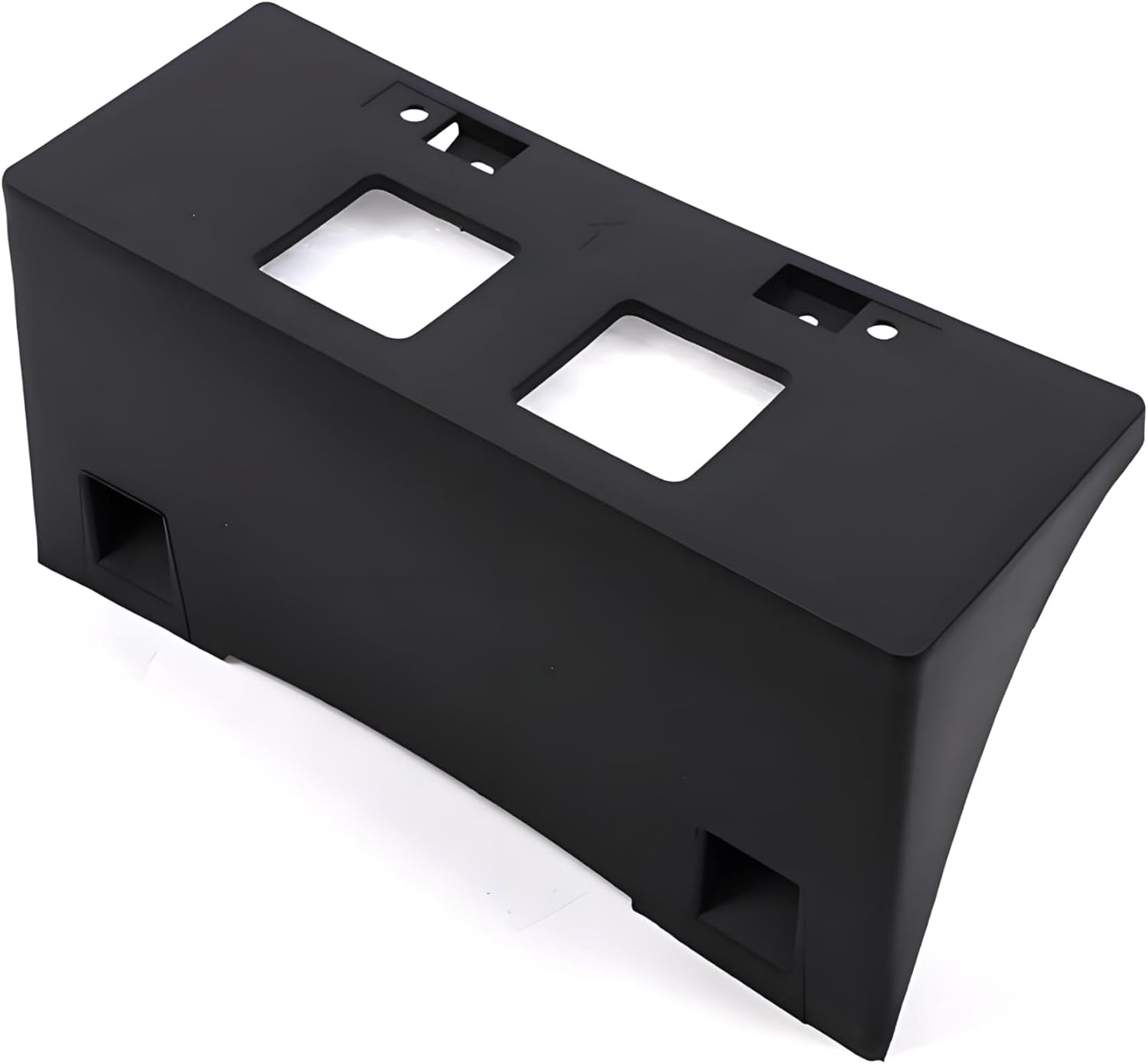 FASTCHE Front Bumper License Tag Plate Frame Bracket Holder Compatible with 2022 2023 2024 Nissan Frontier Replace # NI1068162 96210-9BU0A 962109BU0A