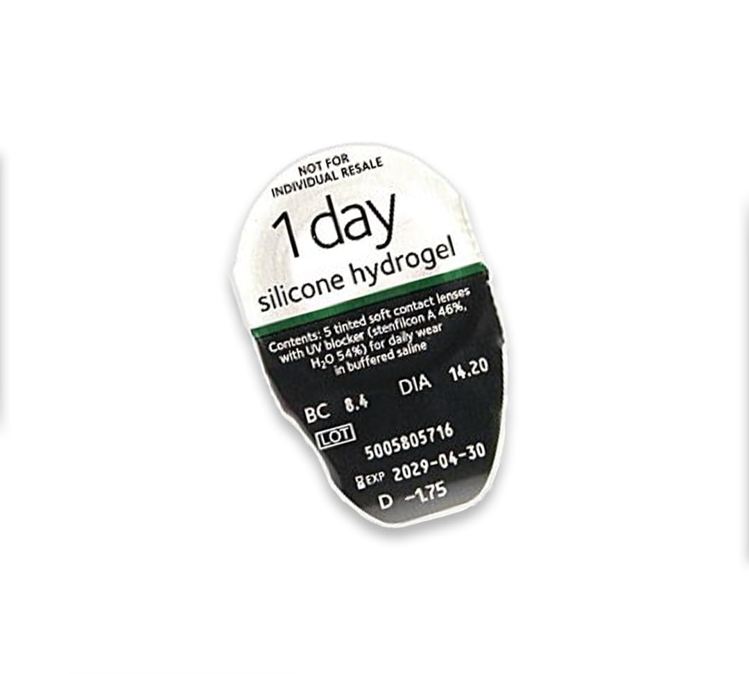 CooperVision MyDay Einmalkontaktlinsen, Weiche Tageslinsen, Silikonhydrogel, -02.25 Dioptrien, 90 Stück