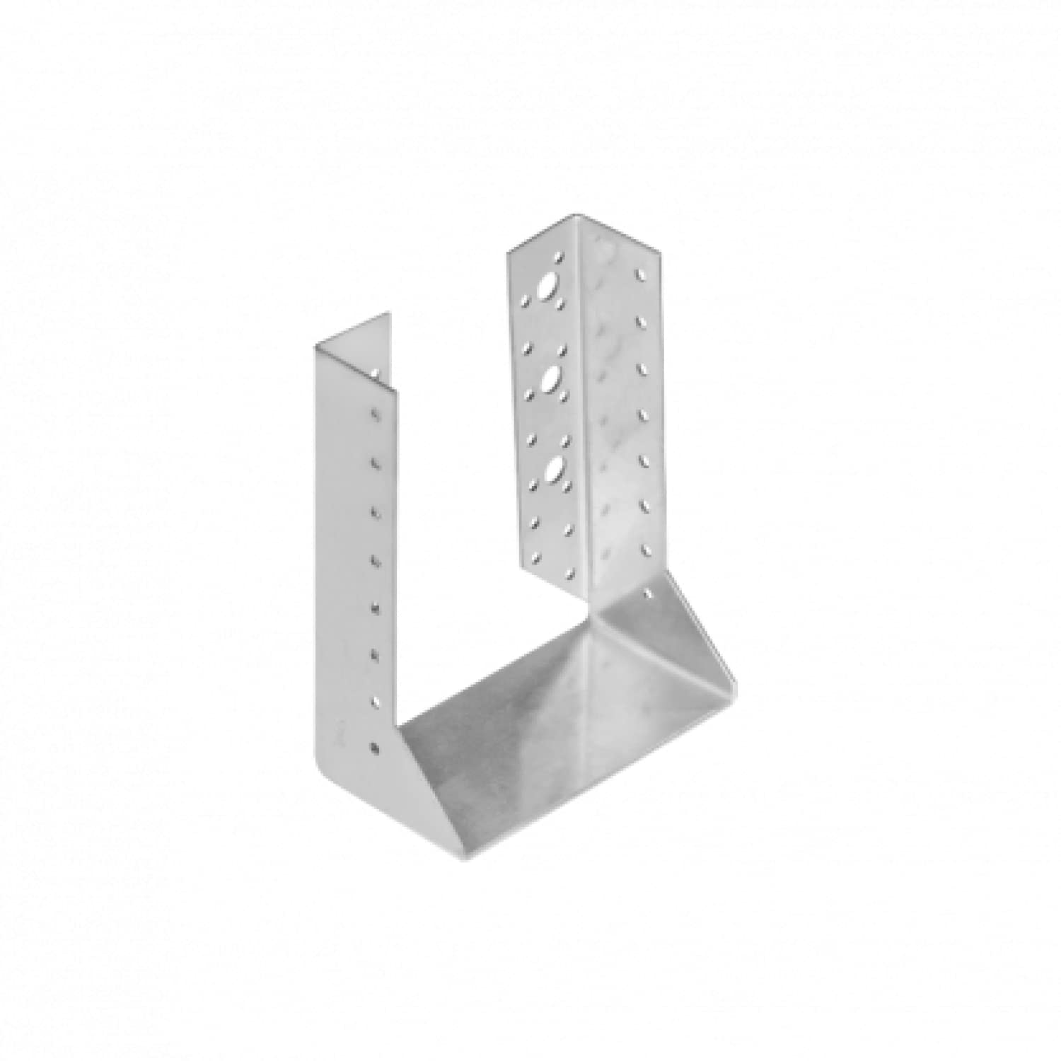 Gedotec Joist Hangers with Internal lugs Made of Steel | 1 pc Joist Hangers - 140 x 180 x 75 mm | Post Base Heavy Duty Angle Connector | Metal Angle Metal Angle 90 Degree Angle Metal