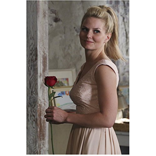 emma swan pink dress Once Upon a Time Jennifer Morrison as Emma Swan Holding Rose From Hook 8 x  10 Photo at Amazon's Entertainment Collectibles Store