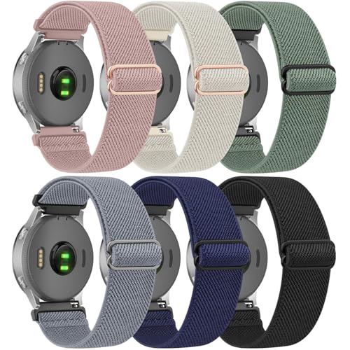 6 Paquetes de Bandas Elásticas de Nylon para Garmin miniatura 1