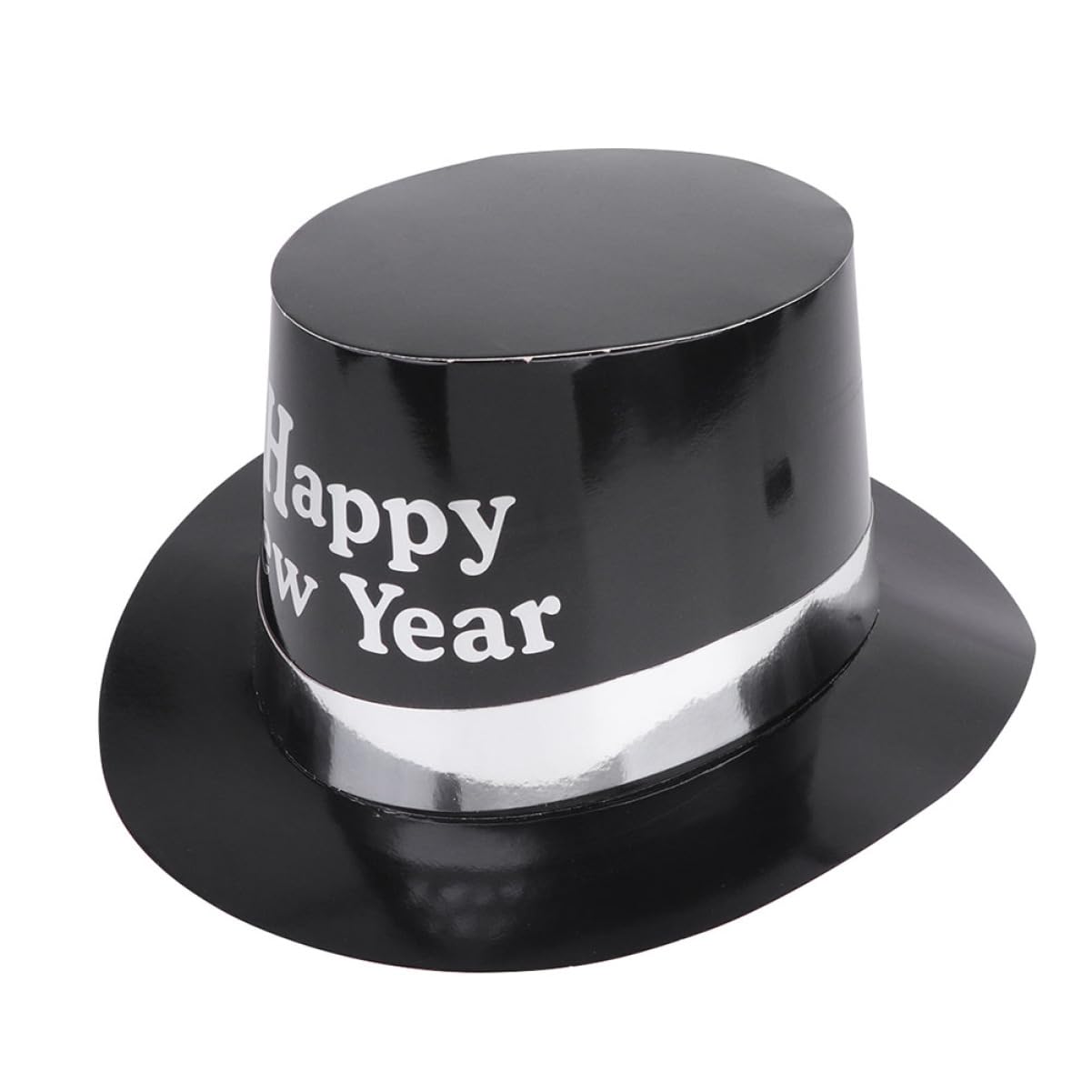 KOMBIUDA 2 Sets Silvester-zylinderhut Aus Papier Partygeschenke Stilvoller Kopfschmuck Für Silvesterfeiern Partyhüte 6 Stück X 2