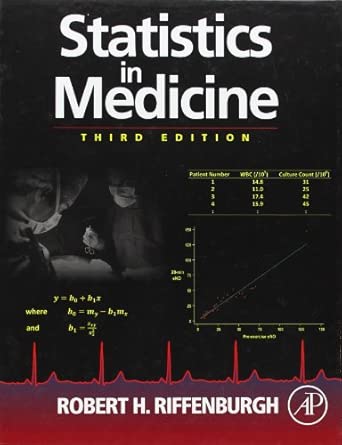 Statistics in Medicine 3rd Edition book cover