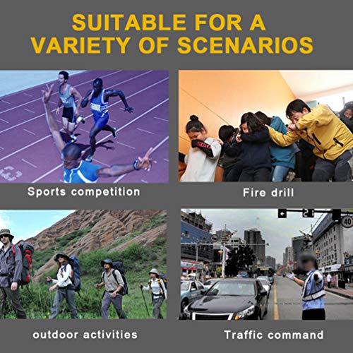 CLISPEED Segurança Apito Sobrevivência Portátil Apito Eletrônico Jogo Acessório Para Emergência Ao A
