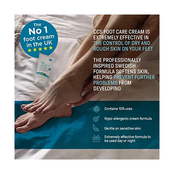 CCS Professional Foot Care Cream 1 kg Large Tub Moisturise and