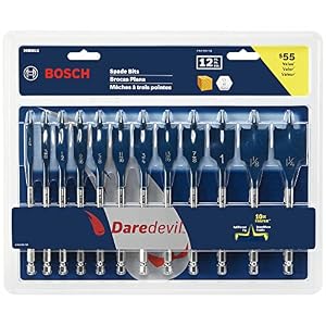 Bosch Daredevil DSB5012 Spaten-Bits Set 12-teilig