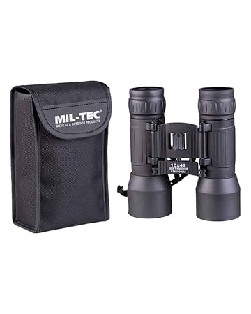 Mil-Tec Foldable Binocular 10x42 Black